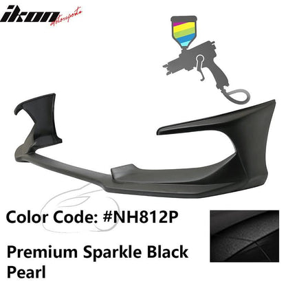 2016-2018 Honda Civic Coupe Sedan AVS Style Painted Front Bumper Lip