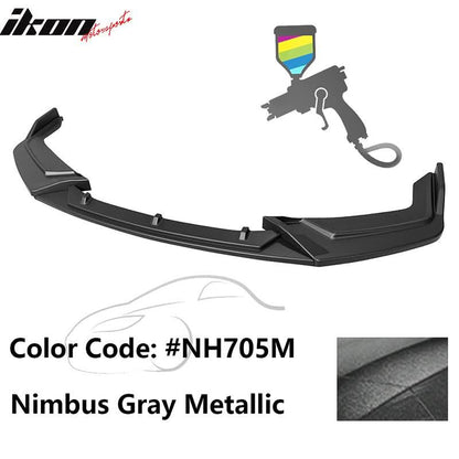 2017-2021 Honda Civic Hatchback IKON Style 3PCS Front Bumper Lip PP