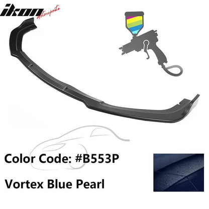 2019-2021 Honda Civic IKON V4 Style Front Bumper Lip Chin Spoiler 1PC