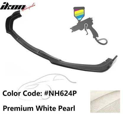 2019-2021 Honda Civic IKON V4 Style Front Bumper Lip Chin Spoiler 1PC