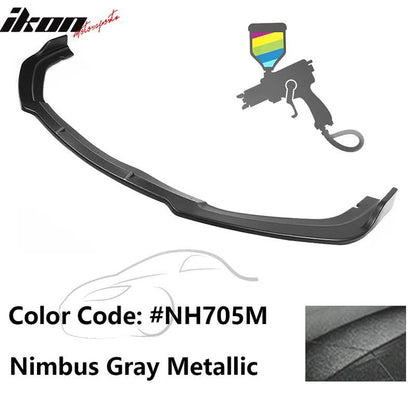 2019-2021 Honda Civic IKON V4 Style Front Bumper Lip Chin Spoiler 1PC
