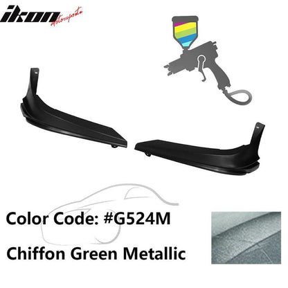2019-2021 Honda Civic 10TH Gen Modulo Style Front Bumper Lip Splitters