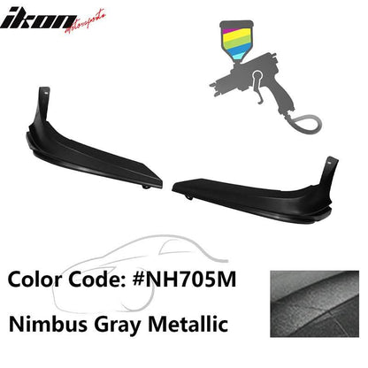 2019-2021 Honda Civic 10TH Gen Modulo Style Front Bumper Lip Splitters