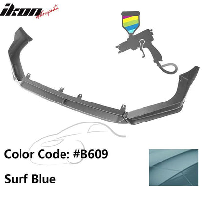 2022-2024 Honda Civic 11th IKON Front Bumper Lip W/LED PP