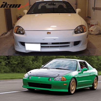 1993-1997 Honda Del Sol Type R Front Bumper Lip Spoiler PU