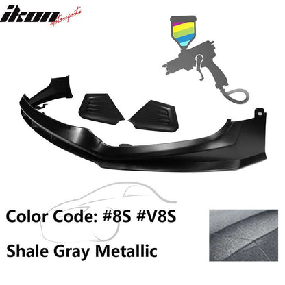 2017-2018 Hyundai Elantra SPW Style Front Bumper Lip W/Covers PP