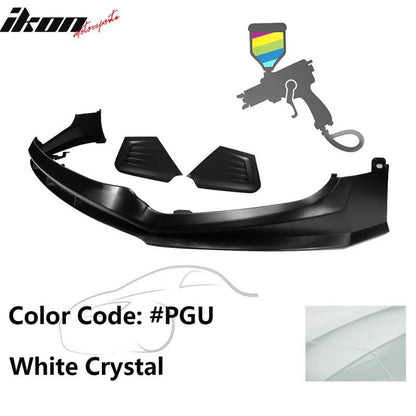 2017-2018 Hyundai Elantra SPW Style Front Bumper Lip W/Covers PP