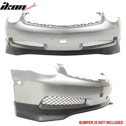 2003-2007 Infiniti G35 Coupe 2Dr EVO Front Bumper Lip Spoiler PU