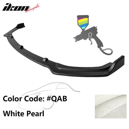 2018-2022 Infiniti Q50 Base Premium Painted Front Bumper Lip 3PC
