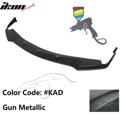 2014-2017 Infiniti Q50 Q50S Sport Model Painted Front Bumper Lip ABS
