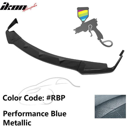 2014-2017 Infiniti Q50 Q50S Sport Model Painted Front Bumper Lip ABS