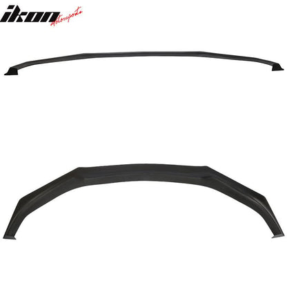 2017-2018 Infiniti Q60 V4 Style Front Bumper Lip - PU