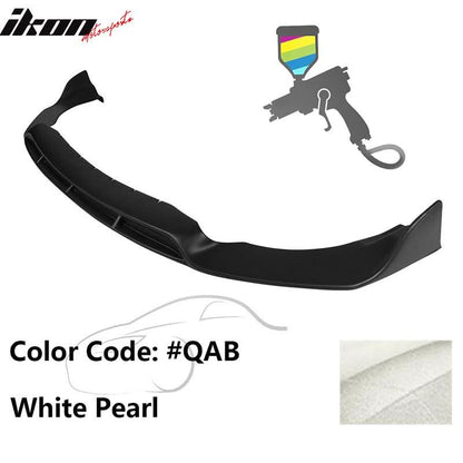 2017-2019 Infiniti QX30 IKON Style Front Bumper Lip Painted PP