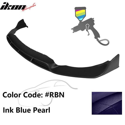 2017-2019 Infiniti QX30 IKON Style Front Bumper Lip Painted PP