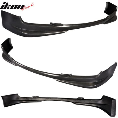 2007-2009 Mazda 3 N1 Style Unpainted Black Front Bumper Lip PU