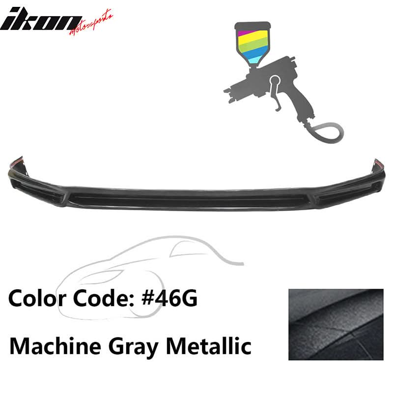 2017-2018 Mazda 3 4Dr 5Dr MK Style Front Bumper Lip Spoiler ABS