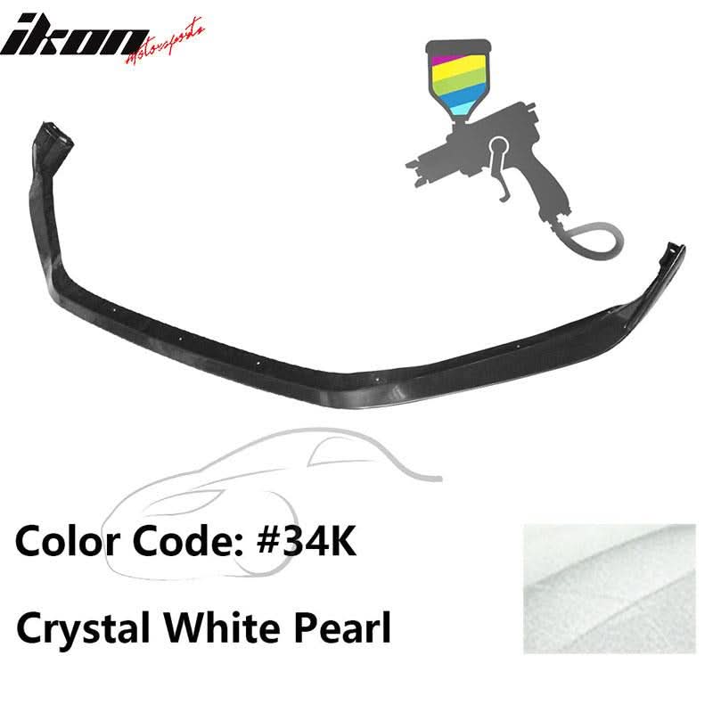 2014-2016 Mazda 3 4Dr 5Dr Mazdaspeed Style Front Bumper Lip Spoiler