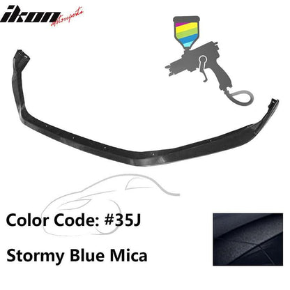 2014-2016 Mazda 3 4Dr 5Dr Mazdaspeed Style Front Bumper Lip Spoiler