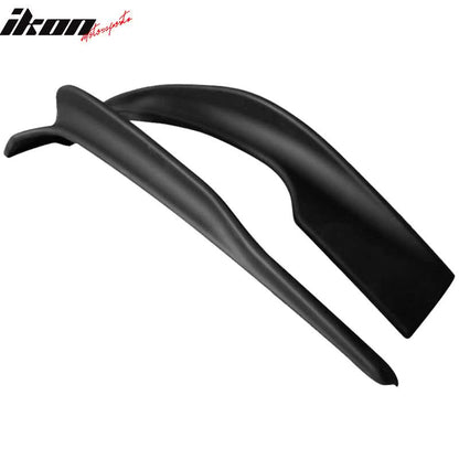 2016-2017 Mazda 6 Painted Front Bumper Side Splitter Lip Pair ABS