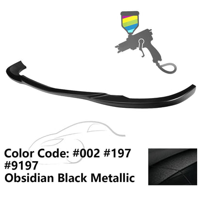 2008-2011 Benz W204 C Class GH Style Front Bumper Lip ABS
