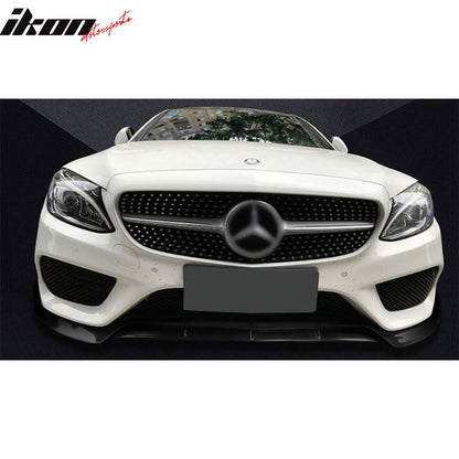 2015-2018 Benz W205 C-Class AMG B Front Lip PP