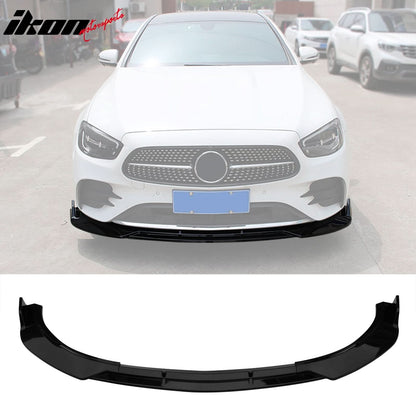 2021-2023 Benz W213 E-Class B Style Front Bumper Lip PP