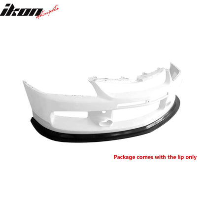2006-2007 Mitsubishi Lancer Evo MDA Style PU Front Lip Bumper Guard