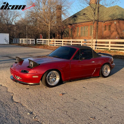 1990-1997 Mazda Miata NA Unpainted Front Bumper Lip Spoiler MDA Style