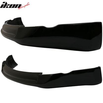 2003-2005 Nissan 350Z ING-S Style Paint Super Black #KH3 Front Lip PU
