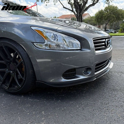 2009-2015 Nissan Maxima CS Style Unpainted Front Lip Splitter PU