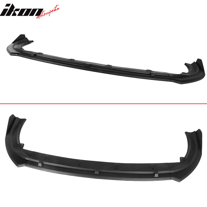 2018-2020 Toyota Camry XLE LE V2 Style Matte Front Lip Splitter PP 3PC