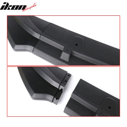 2018-2020 Toyota Camry XLE LE V2 Style Painted Front Bumper Lip PP 3PC