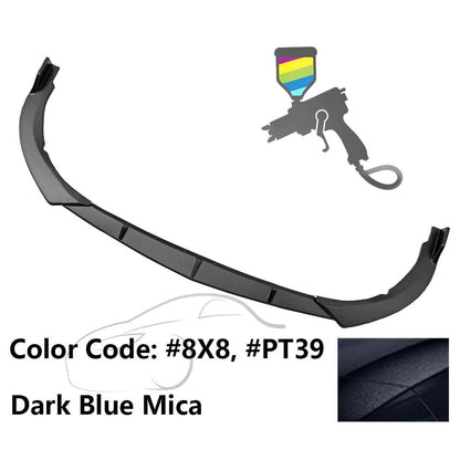 2021-2023 Toyota Camry LE IKON Style Front Bumper Lip Spoiler PP 3PC