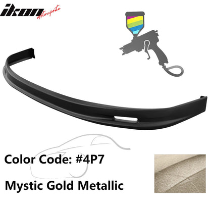 2005-2006 Toyota Corolla Sedan Mugen Style Front Bumper Lip Painted PP