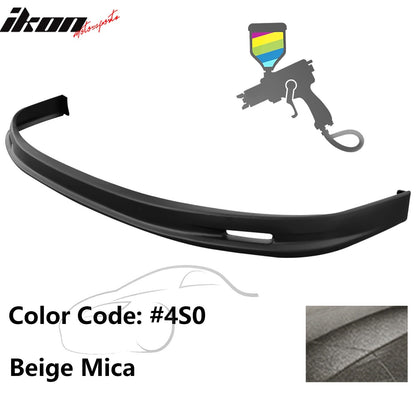 2005-2006 Toyota Corolla Sedan Mugen Style Front Bumper Lip Painted PP