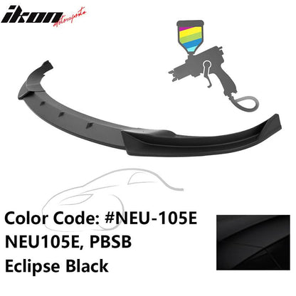 2020-2023 Tesla Y IKON Style Front Bumper Lip PP 3PC