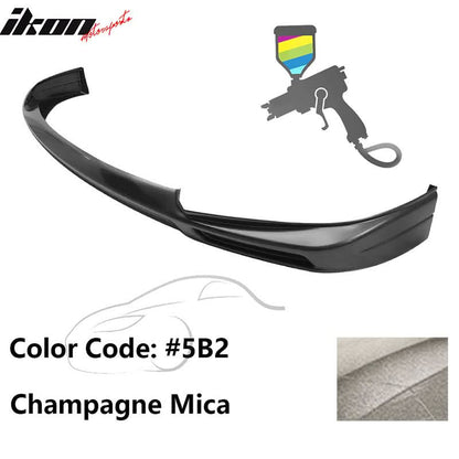 2011-2017 Toyota Sienna XL30 5Dr Van MP Front Bumper Lip Spoiler - ABS