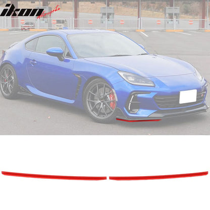 2022-2025 Subaru BRZ Coupe 2-Door STI Unpainted Front Bumper Lip ABS