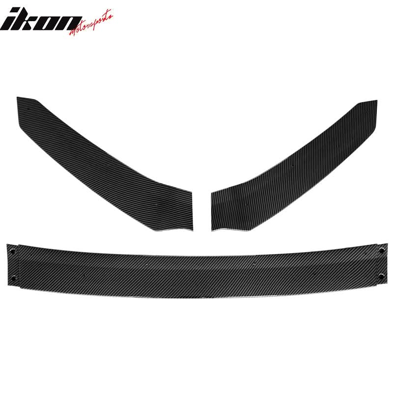 2017-2021 Honda Civic Hatchback HFP Style Front Bumper Lip PP 3PCS