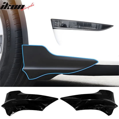 2017-2023 Tesla Model 3 Front Bumper Spoiler Splitters PP