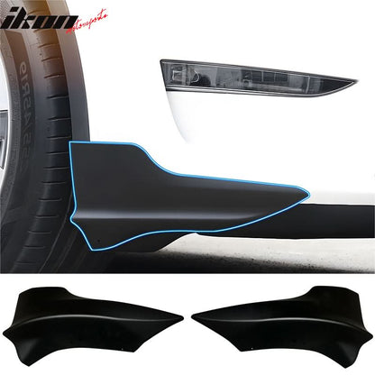 2017-2023 Tesla Model 3 Front Bumper Spoiler Splitters PP
