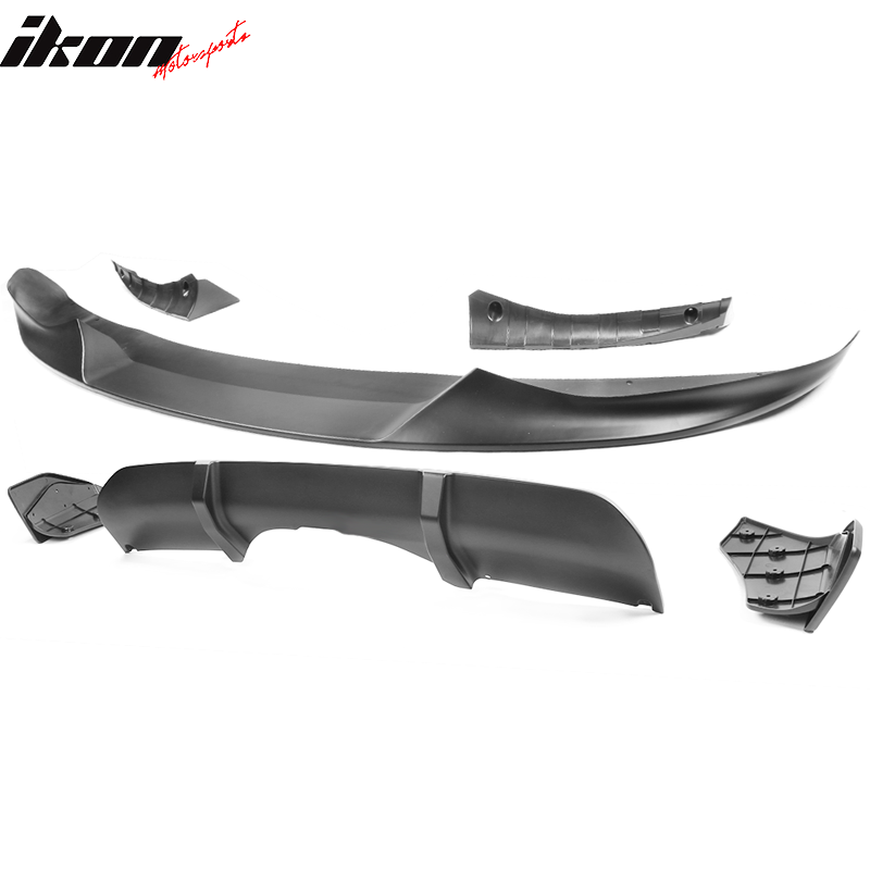 2014-2018 BMW F15 M Sport Front Bumper Lip Rear Diffuser