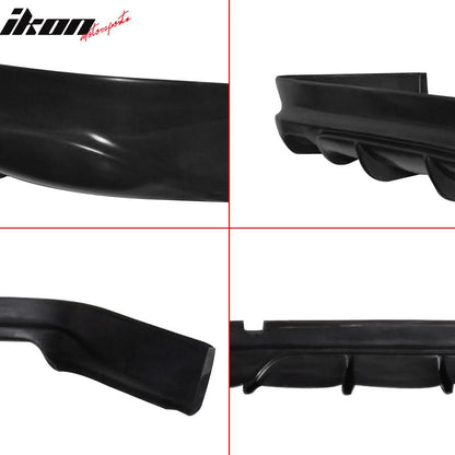 2005-2012 BMW E90 3-Series 4Dr Sedan Rear Bumper Lip Spoiler PU