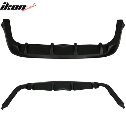 1997-2001 Honda Prelude BB6 Custom MU 4 Fin Rear Bumper Lip Diffuser