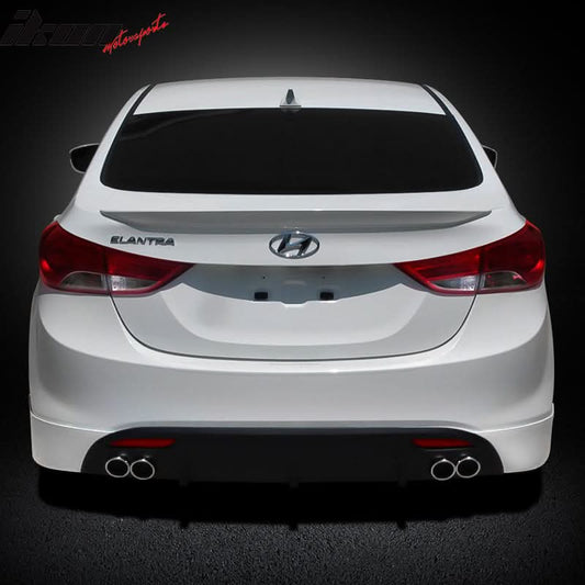 2010-2014 Hyundai Elantra Avante MD Rear Bumper Lip Diffuser PP