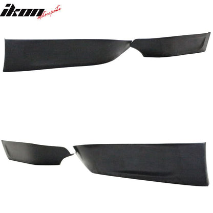 2009-2015 Nissan Maxima ST Style Black Rear Bumper Lip Aprons PU