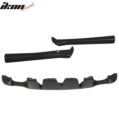 2013-2020 Scion FRS OEM Style Unpainted Black Rear Diffuser Aprons ABS
