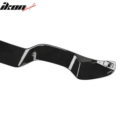 2008-2014 Subaru Impreza STI Gloss Black Rear Bumper Diffuser Lip ABS