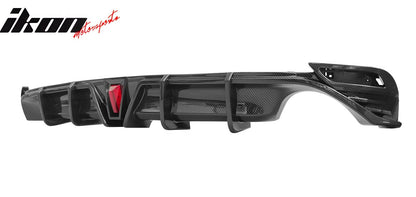 2018-2024 Toyota Camry LE XLE Carbon Fiber Print Rear Diffuser Lip PP