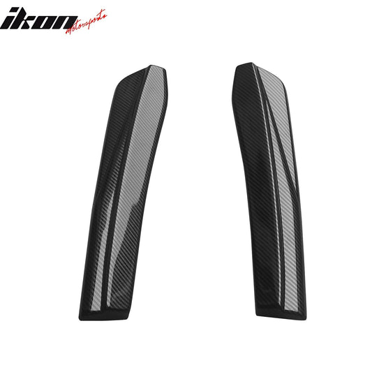 2024-2025 Ford Mustang Dark Horse Carbon Fiber Print Rear Bumper Apron